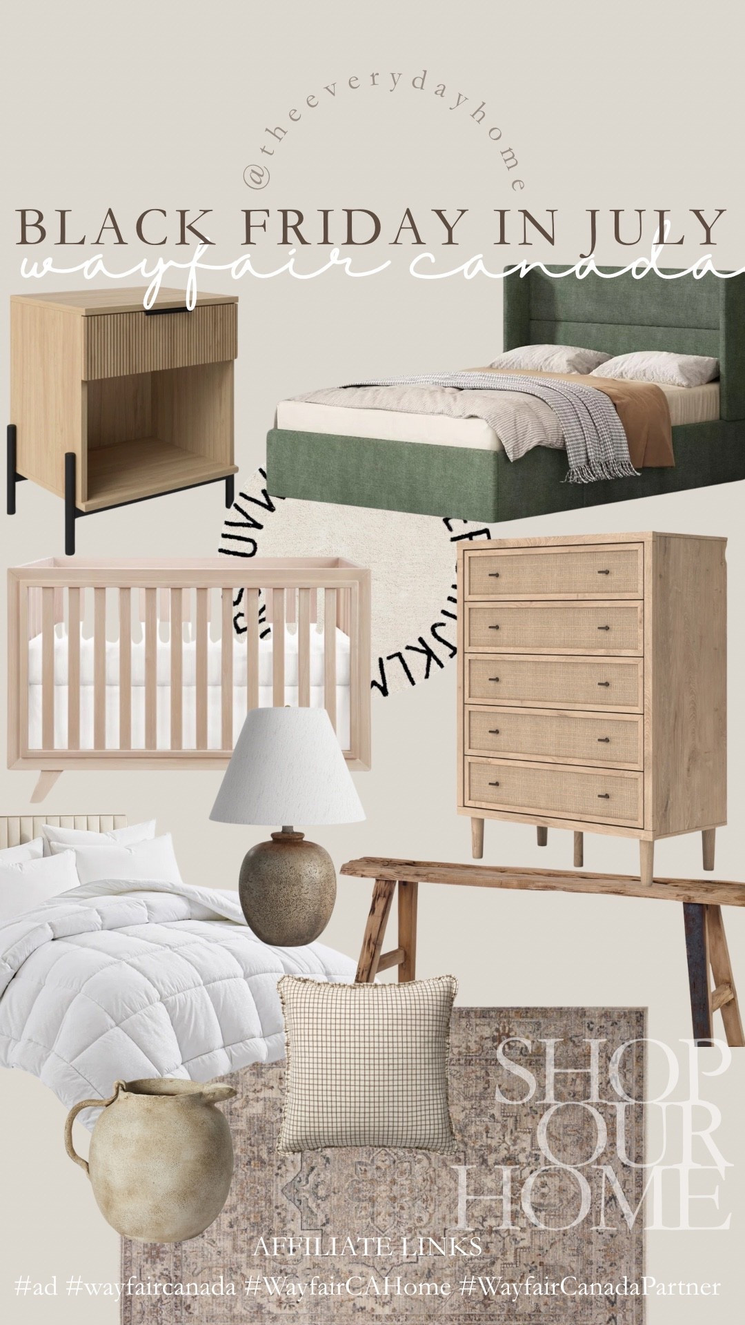 Shop our home and favourite Wayfair Canada bedroom finds during their Black Friday in July sale (July 25 to 28th).

Save up to 55% off bedroom furniture and up to 60% off bedding!

#ad #wayfaircanada #WayfairCAHome #WayfairCanadaPartner

#LTKcanada
