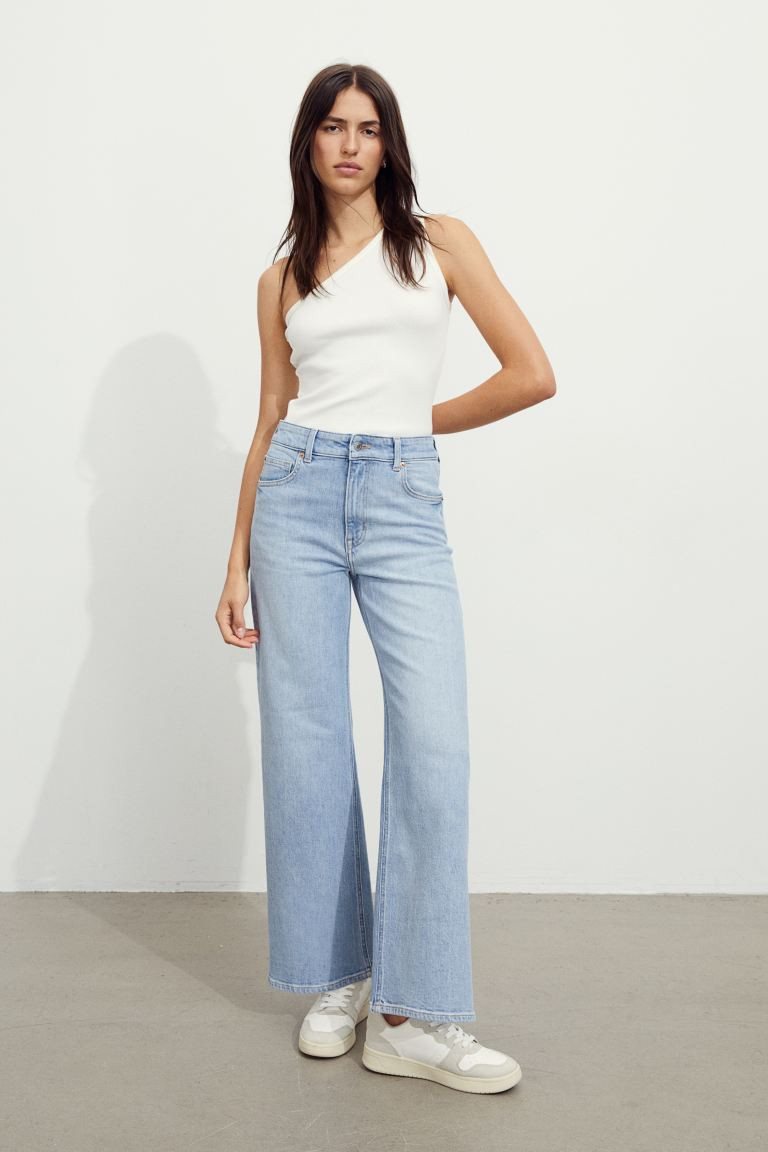 Wide High Jeans | H&M (US + CA)