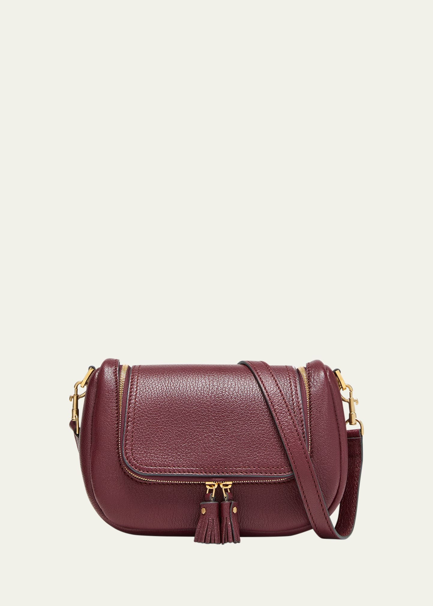 Anya Hindmarch Vera Small Zip Leather Crossbody Bag | Bergdorf Goodman