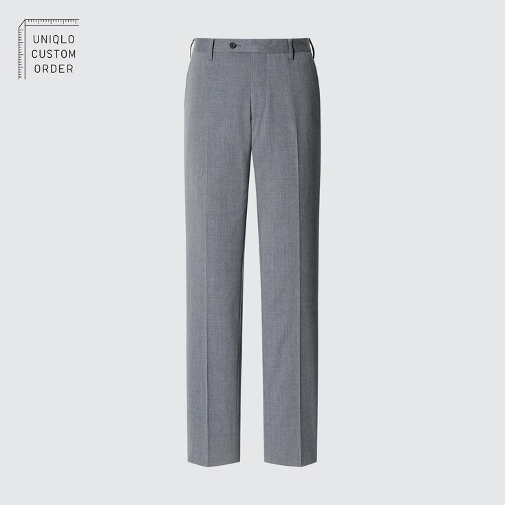 MEN STRETCH WOOL SLIM-FIT PANTS | UNIQLO (US)