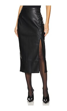 HEARTLOOM Lonnie Skirt in Black from Revolve.com | Revolve Clothing (Global)