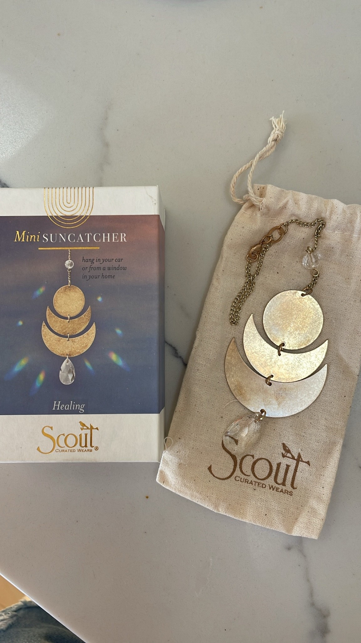 The sweetest little sun catcher 

☀️ A simple reminder to let the light in, trust the process, and keep believing in brighter days ahead. 

Perfect gift to give or just because.