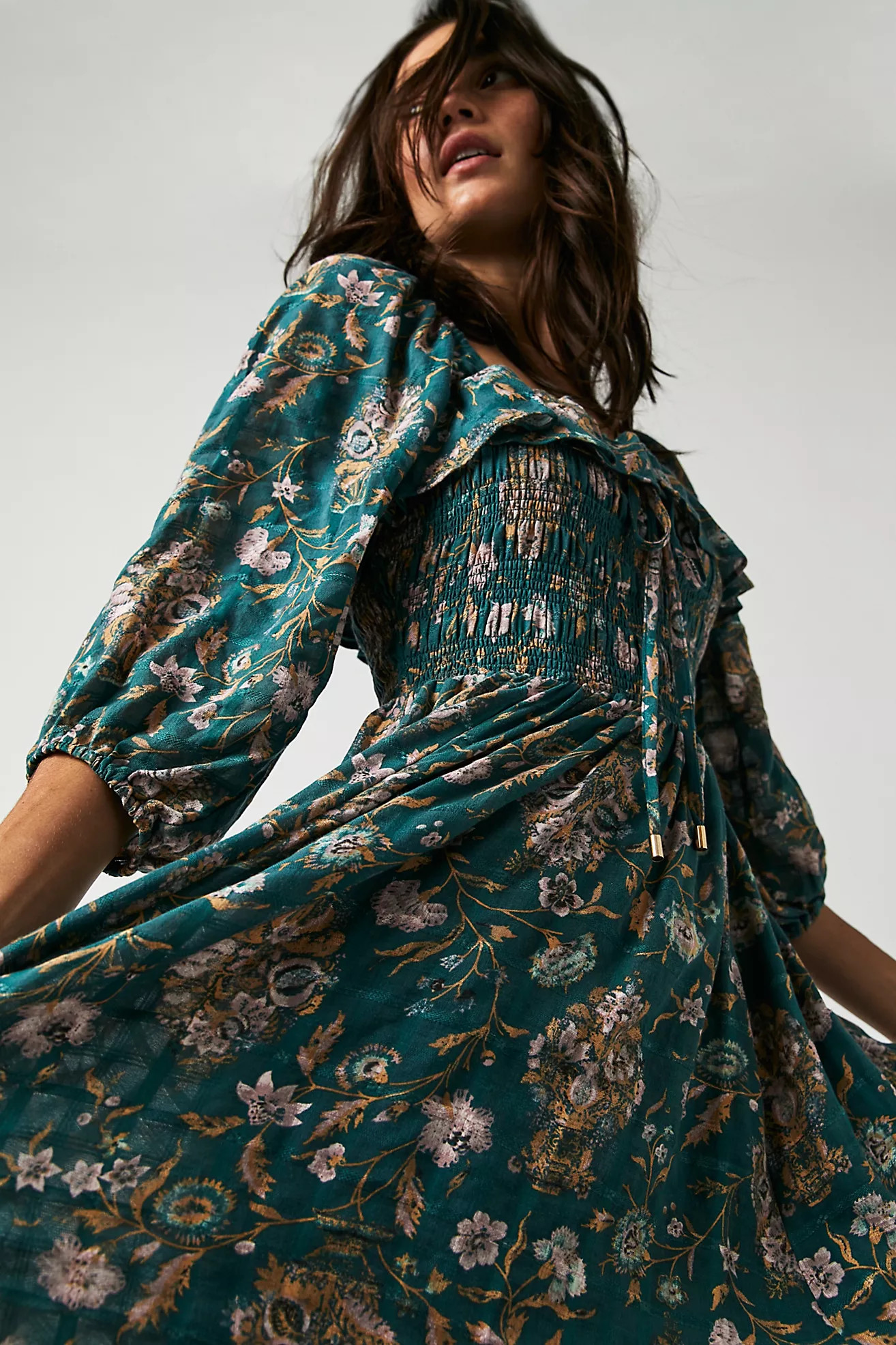 Oasis Printed Midi Dress | Free People (Global - UK&FR Excluded)