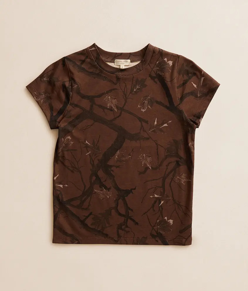 Girls - Dark Camo T-Shirt | Buckle