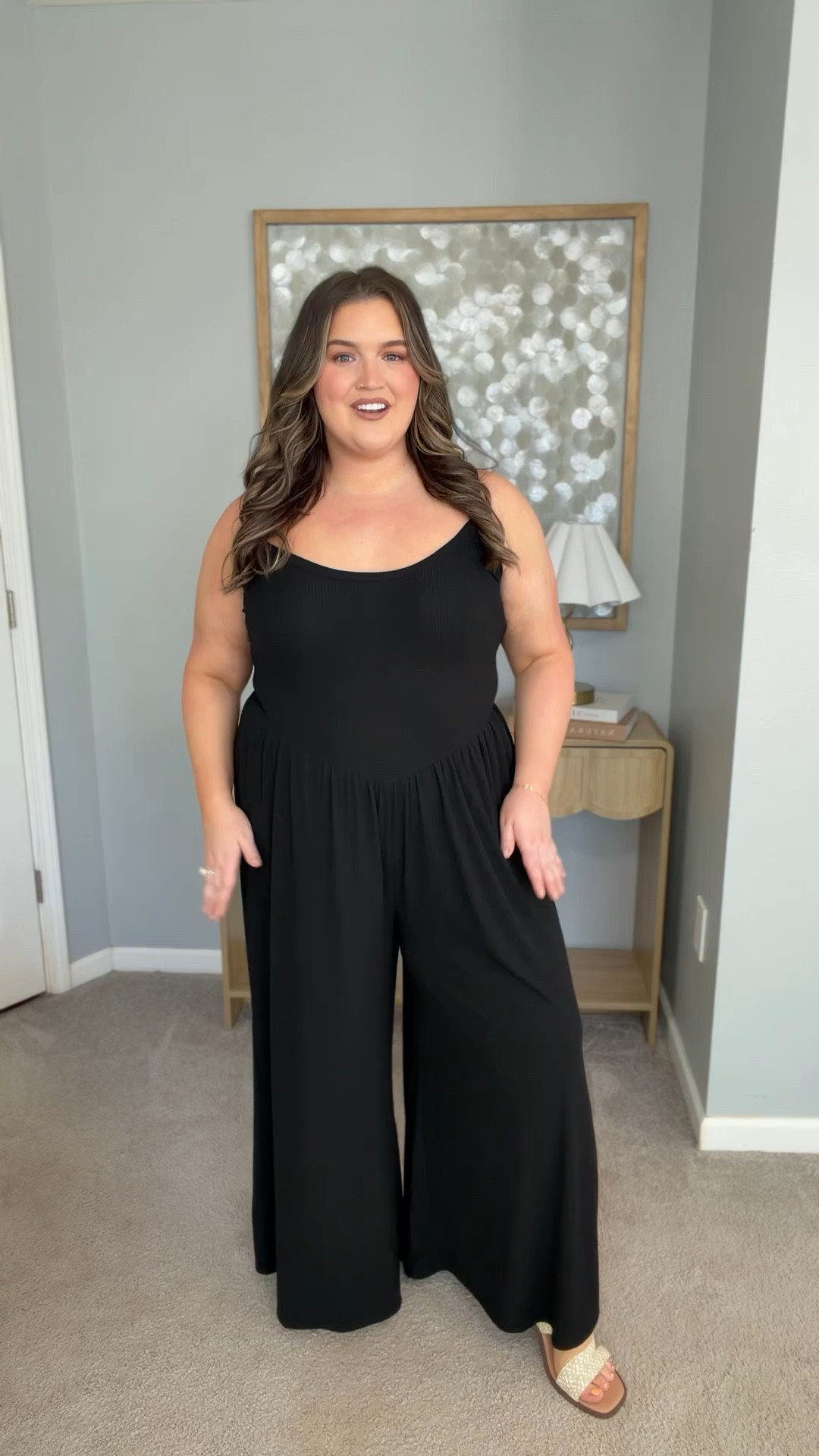 A jumpsuit that fits curves?! Yes please 🤩🖤 Perfect comfy casual outfit great for travel. Wearing a size 2 from @Torrid 

#LTKPlusSize #LTKgrwm #LTKootd