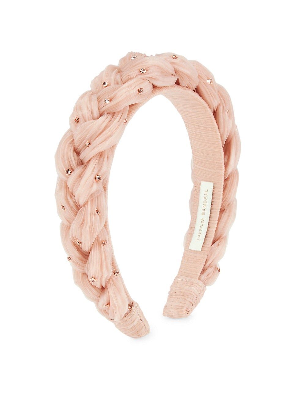 Rhinestone Organza Braided Headband | Saks Fifth Avenue