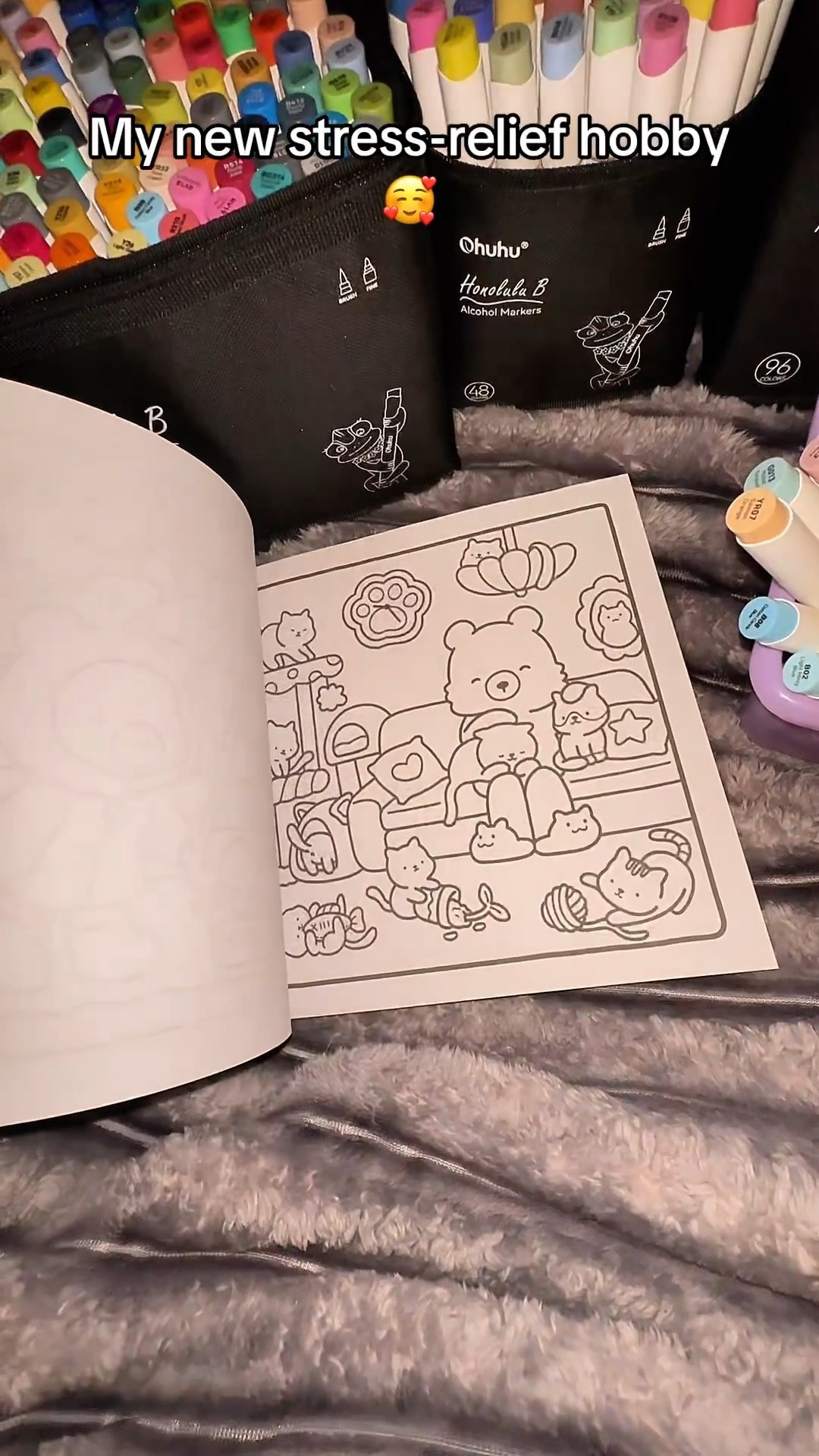 My self-care lately = blankets, soft pages, and cute characters to color ✨💗
Everything I used is linked!
#LTKcoloring #LTKmarkers 

#LTKGiftGuide #LTKselfcare #LTKdayinmylife