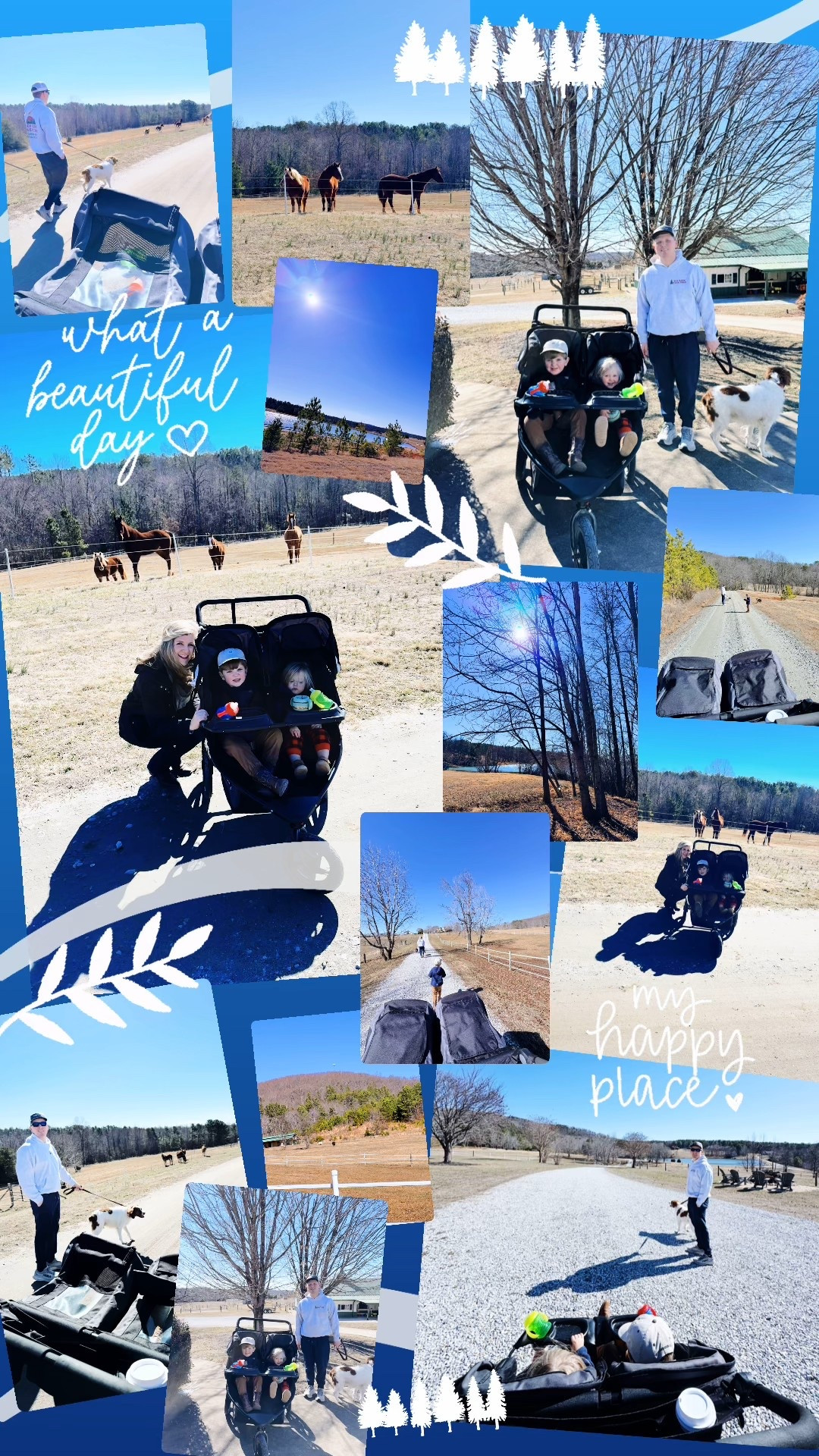 The best kind of neighborhood walk!!!!