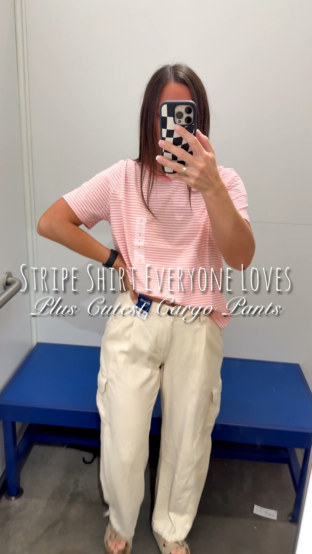 Don’t buy spring clothes until you see this outfit 🤍

This is the kind of outfit that saves you on busy days.

If you’ve been stuck in the “nothing looks right” phase… this combo fixes that fast.

The pink + white striped top = instant put-together look (no effort required).
The barrel cargo pants = comfy, flattering, and actually give shape (not boxy 🙌🏼).

It’s one of those outfits that just works every time you throw it on.

✔️ effortless but styled
✔️ comfortable enough for all day
✔️ flattering in all the right places
✔️ pieces you’ll rewear on repeat

Fit:
• Top: Large (intentionally oversized)
• Pants: XS (runs slightly snug so I would stay TTS)
• 5’5” | 130 lbs

Everything is linked 🤍

#LTKSaleAlert #LTKmomlife #LTKootd