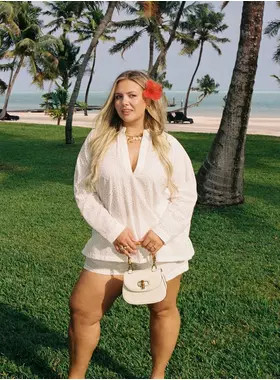 Belle Isle Cotton Eyelet Top | Torrid (US & Canada)