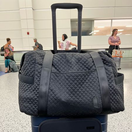This traveler bag is the best!!! I feel like it could double as a diaper bag too if needed. Lots of pockets and the inside is cleanable material 

#LTKtravel #LTKunder50 #LTKSeasonal