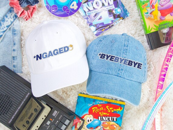 NGAGED Hats  Lots of Phrases for Your 90's Boy Band | Etsy | Etsy (US)