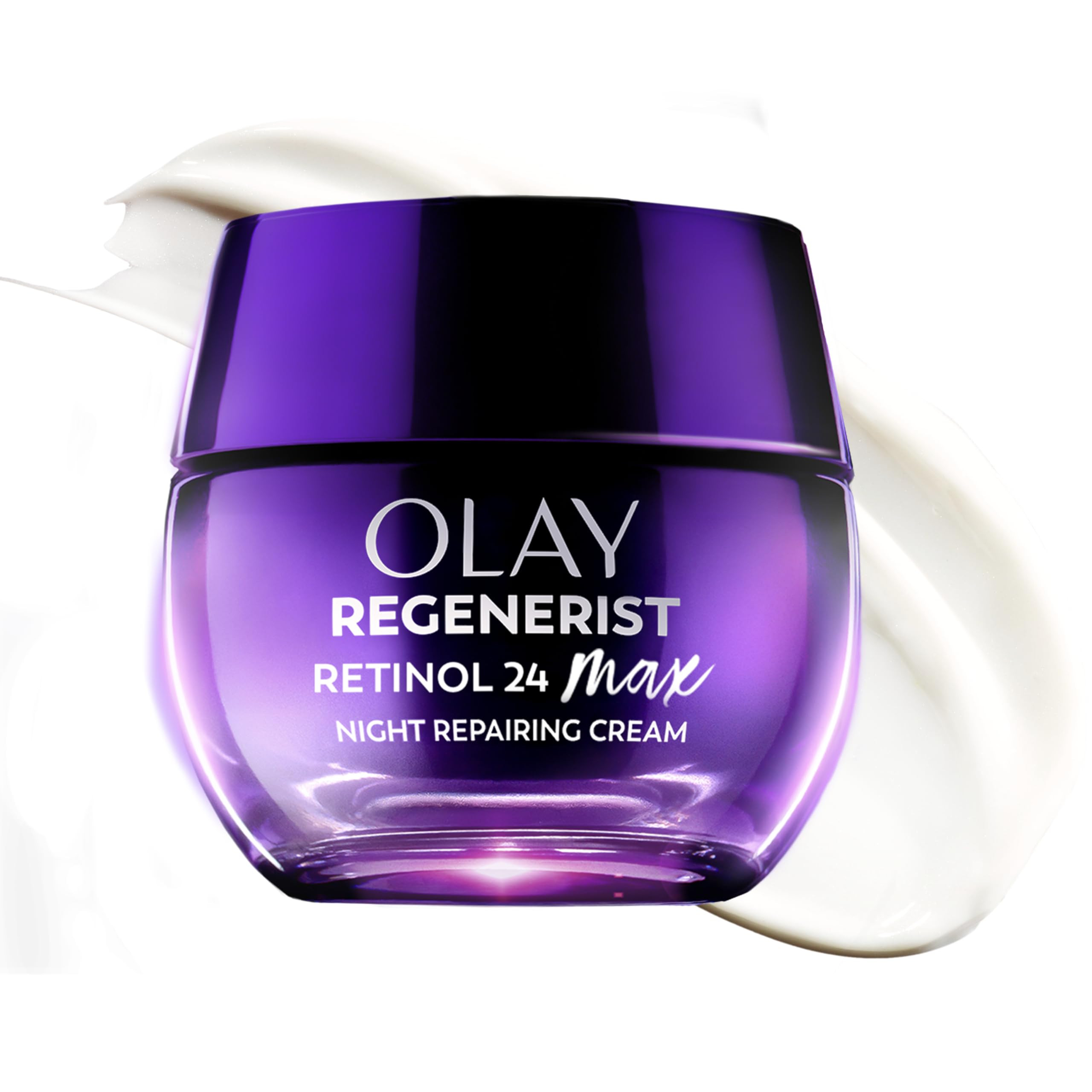 Olay Retinol Night Cream for Women, MAX, Anti-Aging Face Mousturizer, Fragrance-Free, Non Greasy ... | Amazon (US)