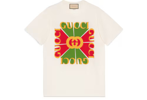 Gucci vintage logo print cotton T-shirt | Gucci (US)