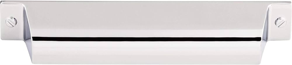 Top Knobs - TK774Pc - Channing 5 in. Cup Pull - Polished Chrome - Barrington Collection | Amazon (US)