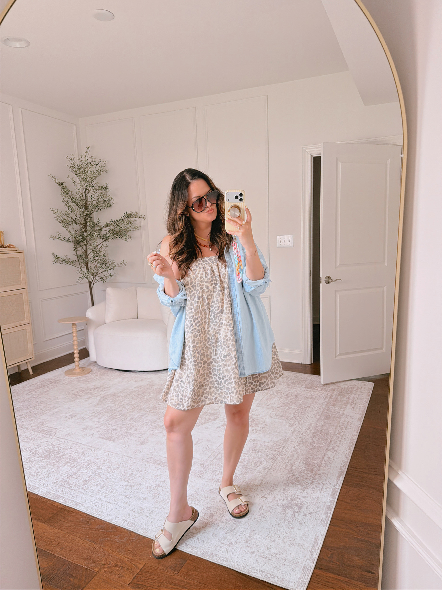 wearing a large in everything 

 #LTKSeasonal #LTKMidsize