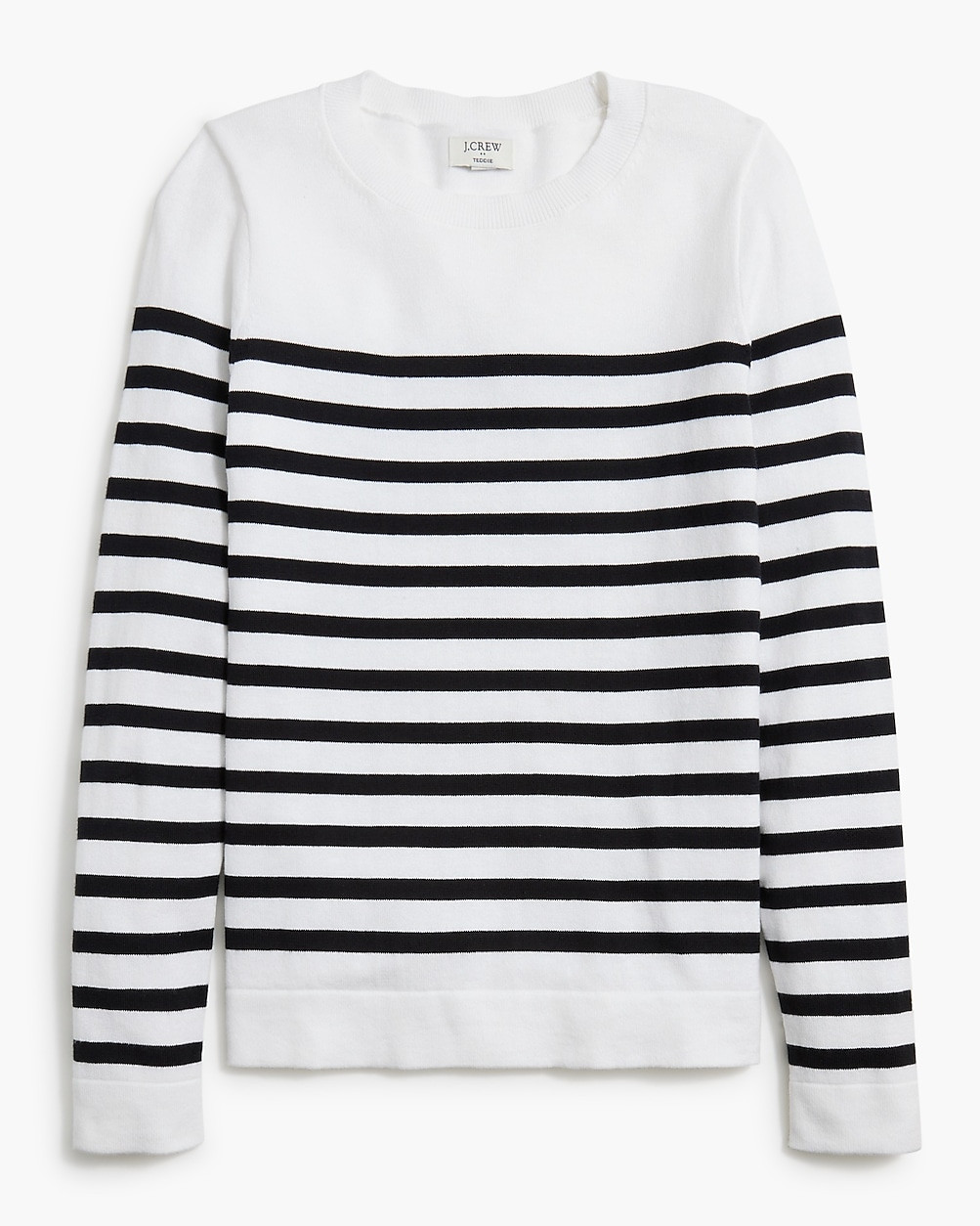 Striped Teddie sweater | J.Crew Factory