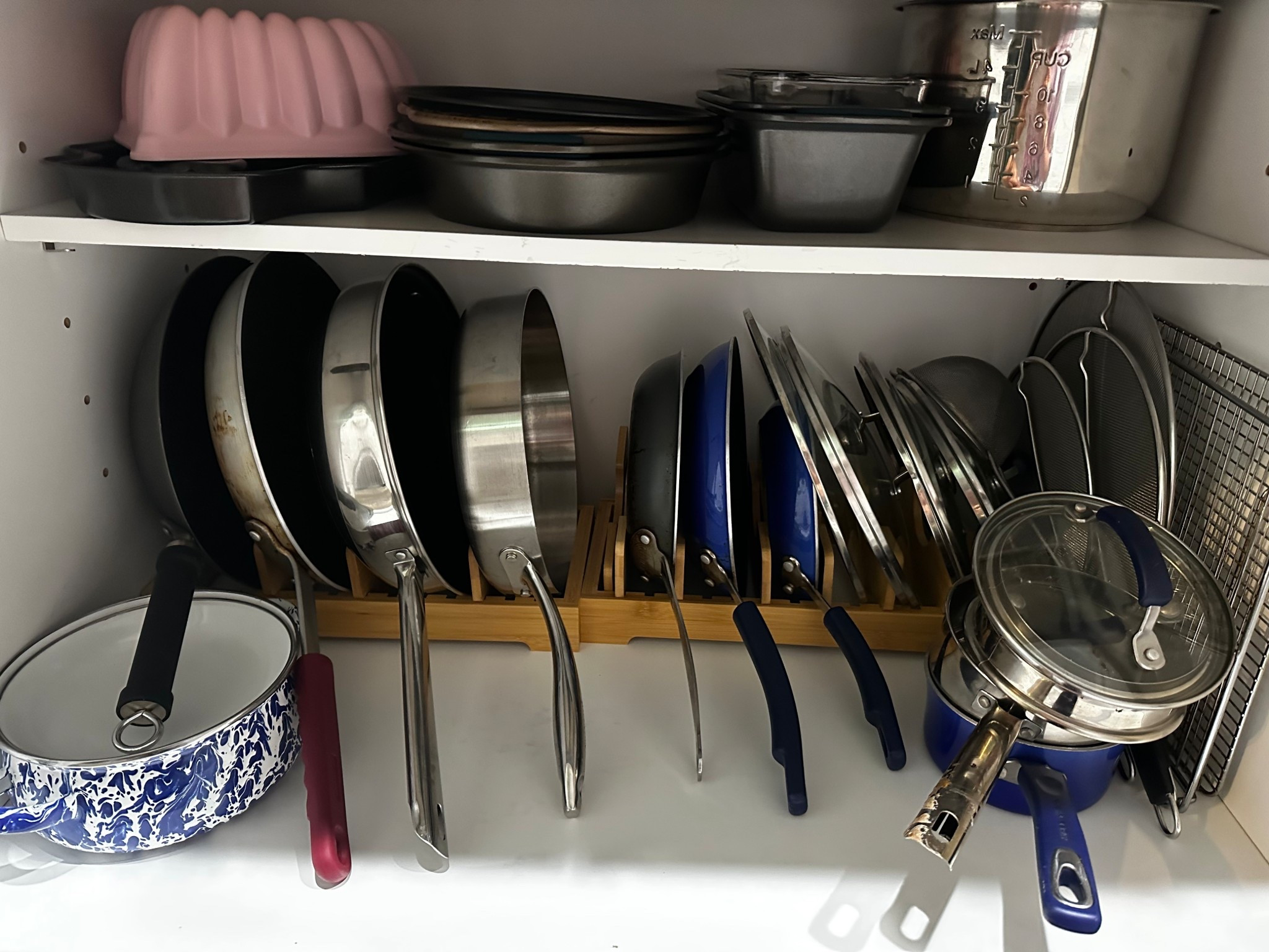 I can’t believe my pans are finally organized! My kitchen has never looked better.

#LTKHome #LTKSeasonal #LTKFindsUnder50