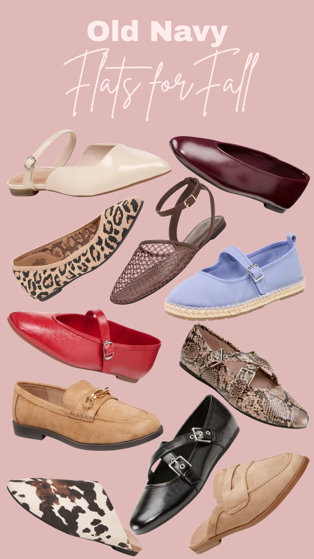 Old Navy Flats for the Fall! 

 #LTKgrwm #LTKootd #LTKSeasonal