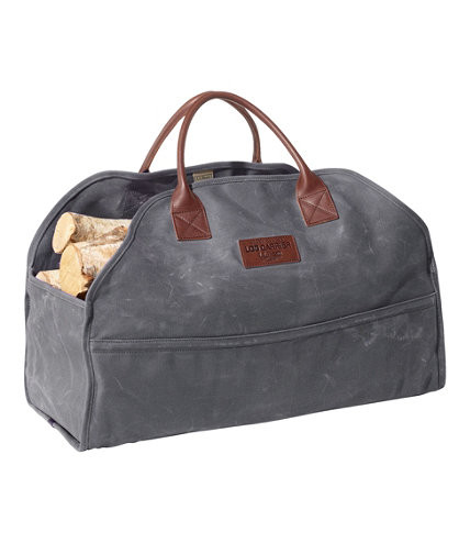 Waxed-Canvas Log Carrier | L.L. Bean