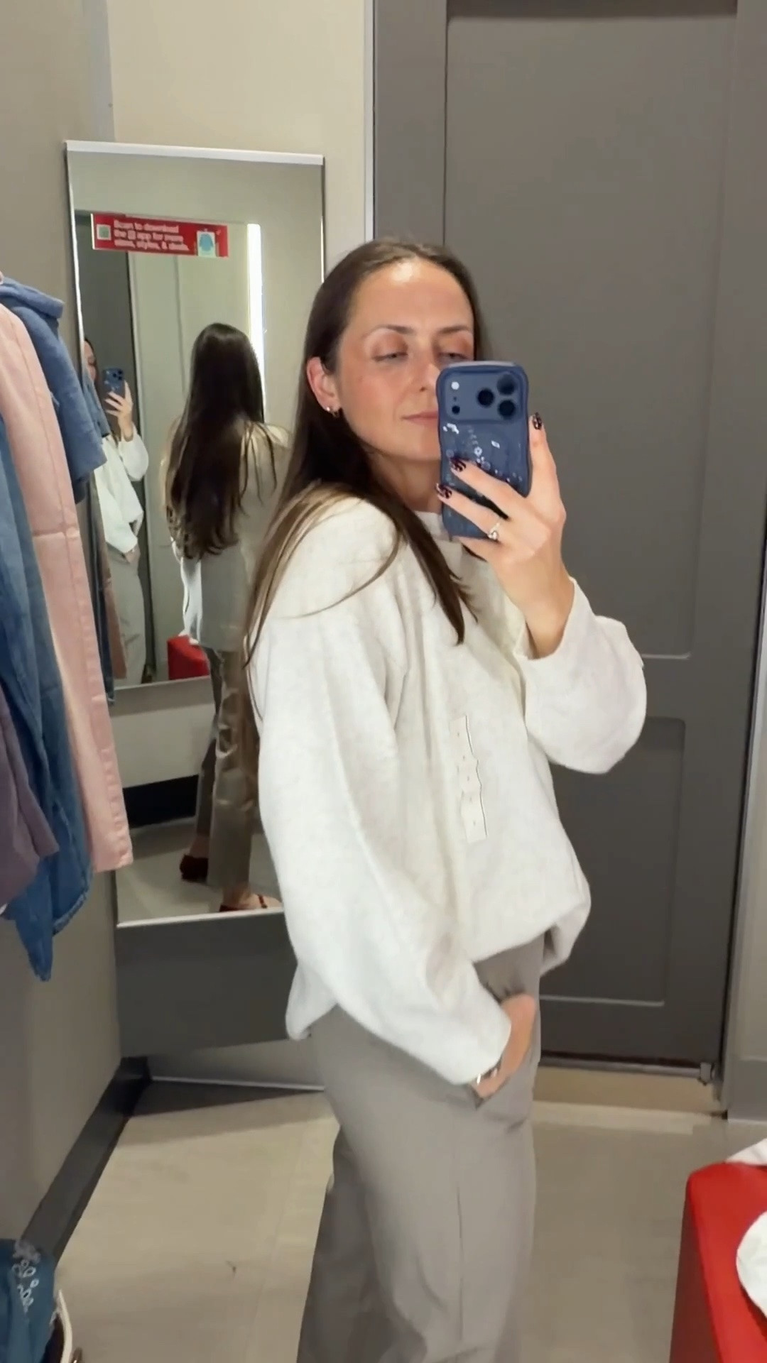 Target finds on sale - this sweater and a white tee combo is such an easy and comfy daily outfit!