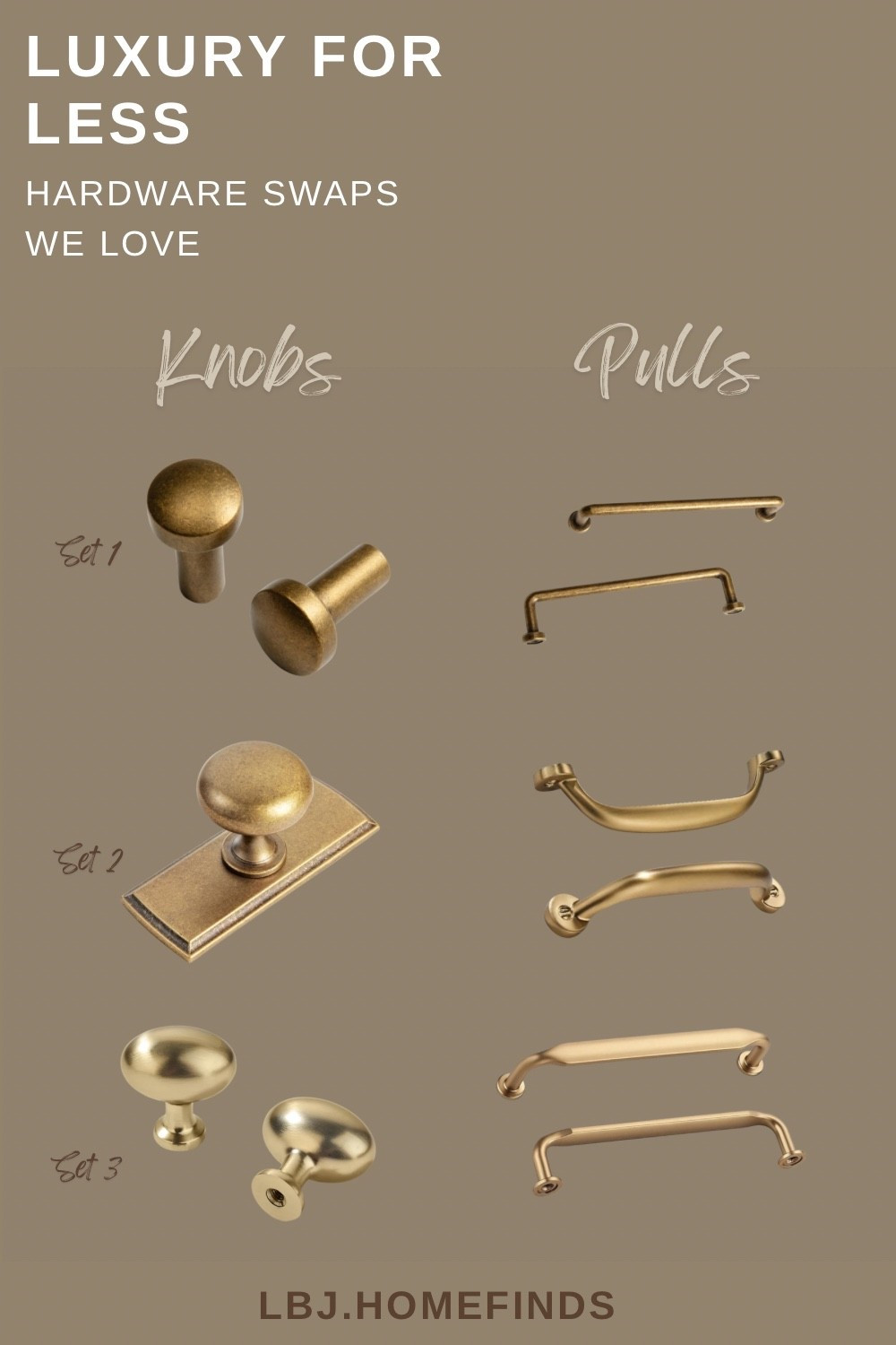 One of my favorite luxury-for-less upgrades: hardware swaps ✨
These brushed brass knobs and pulls instantly elevate dressers, nightstands, and cabinets without replacing furniture. An easy, affordable way to get that high-end custom look at home.

Shop my favorite hardware swaps for furniture upgrades 👇
#LTKFinds #HardwareSwap #AffordableUpgrade #LuxuryForLessHome #BrushedBrass

#LTKSaleAlert #LTKHome #LTKdayinmylife