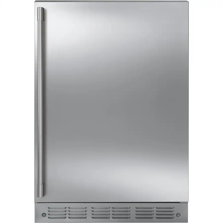Monogram - 5.4 Cu. Ft. Mini Fridge - Stainless steel | Best Buy U.S.