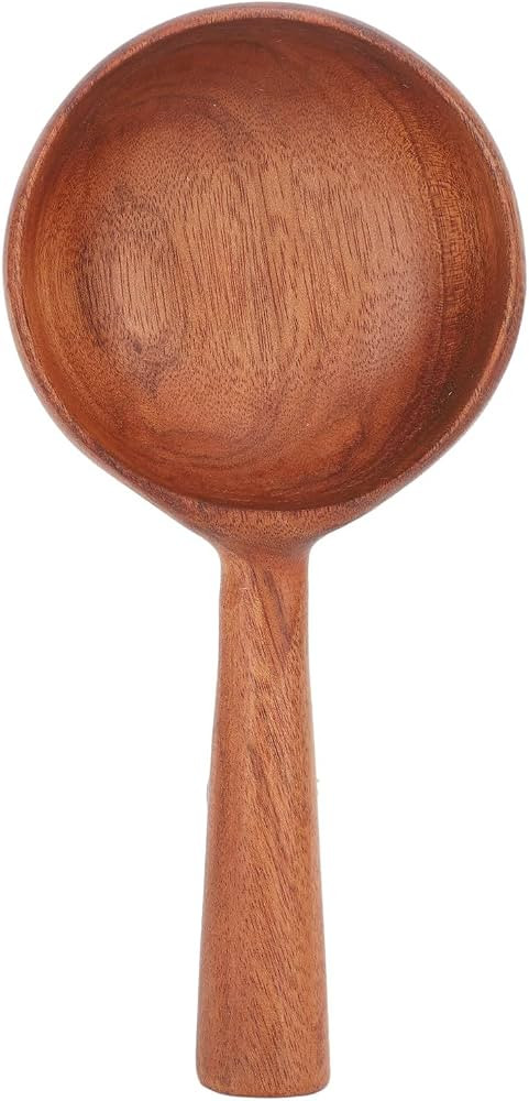 Wooden Scoop for Kitchen, 4.3 Inch Large Wooden Serving Spoon | Amazon (US)