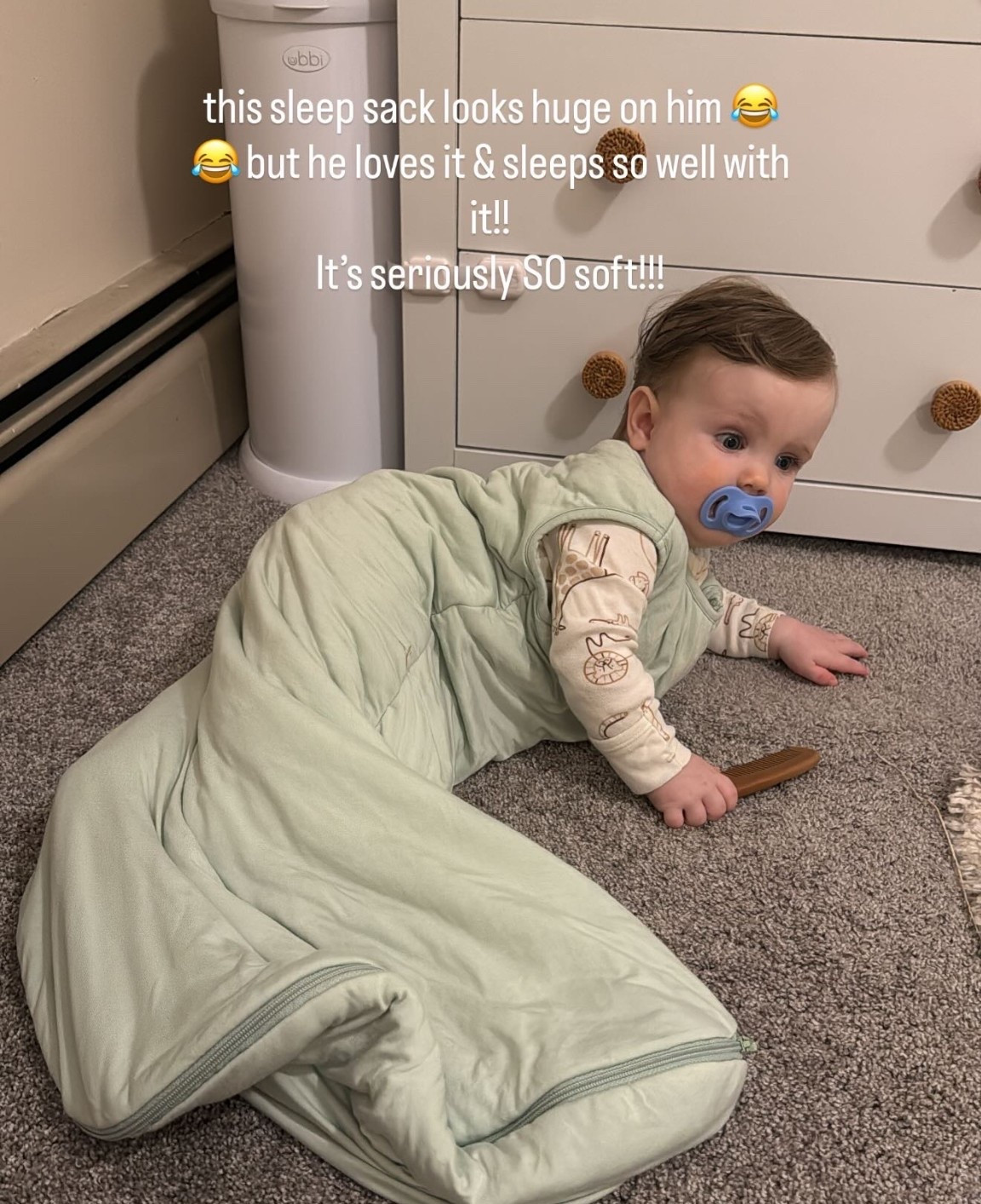 The comfiest sleep sack for my little! 

#LTKBaby #LTKKids #LTKBump