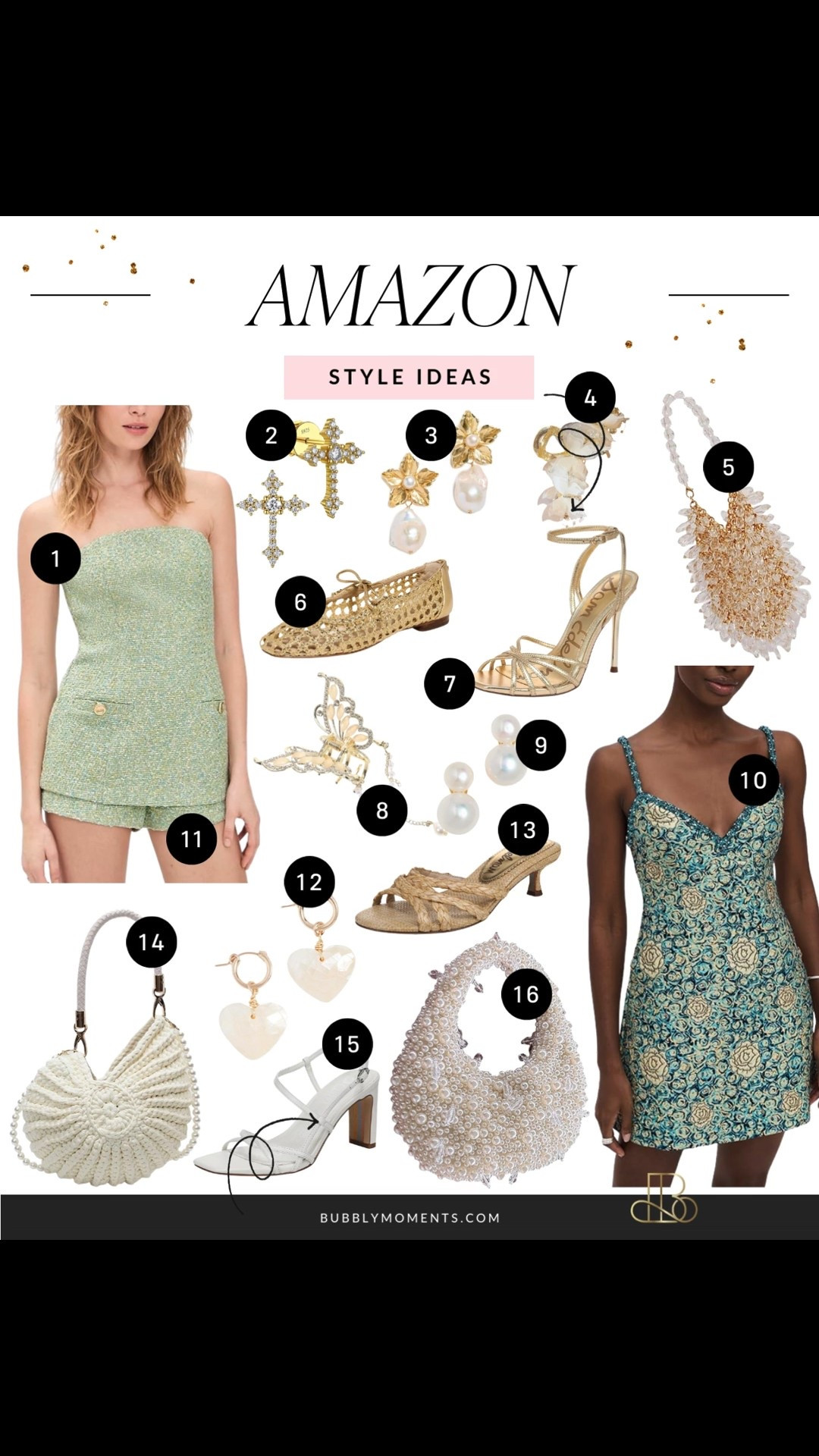 Soft glam meets effortless elegance 🤍 This edit is all about elevated details that instantly make an outfit feel special. Think polished textures, delicate accents, and silhouettes that look refined without feeling overstyled.

These pieces are ideal for dressing up everyday looks, creating statement outfits with minimal effort, or adding a touch of elegance to simple styling. Everything works beautifully together, making it easy to mix, match, and restyle again and again.

Save this for chic outfit inspiration, tap through to explore the details, and build looks that feel confident, feminine, and timeless ✨

#LTKfinds #LTKstyle #LTKfashion #LTKunder100 #AmazonFinds #AmazonFashion #AmazonStyle #SoftGlam #ElegantStyle #ChicOutfits #WomensFashion #OutfitInspiration #AffordableFashion #StyleInspo #FashionFinds #ShopMyLooks #LTKCreator #LTKDaily #NeutralStyle #ClassicStyle #ModernWomen #OnlineShopping #AmazonDeals #ClosetGoals #PolishedStyle

#LTKdayinmylife #LTKootd #LTKgrwm