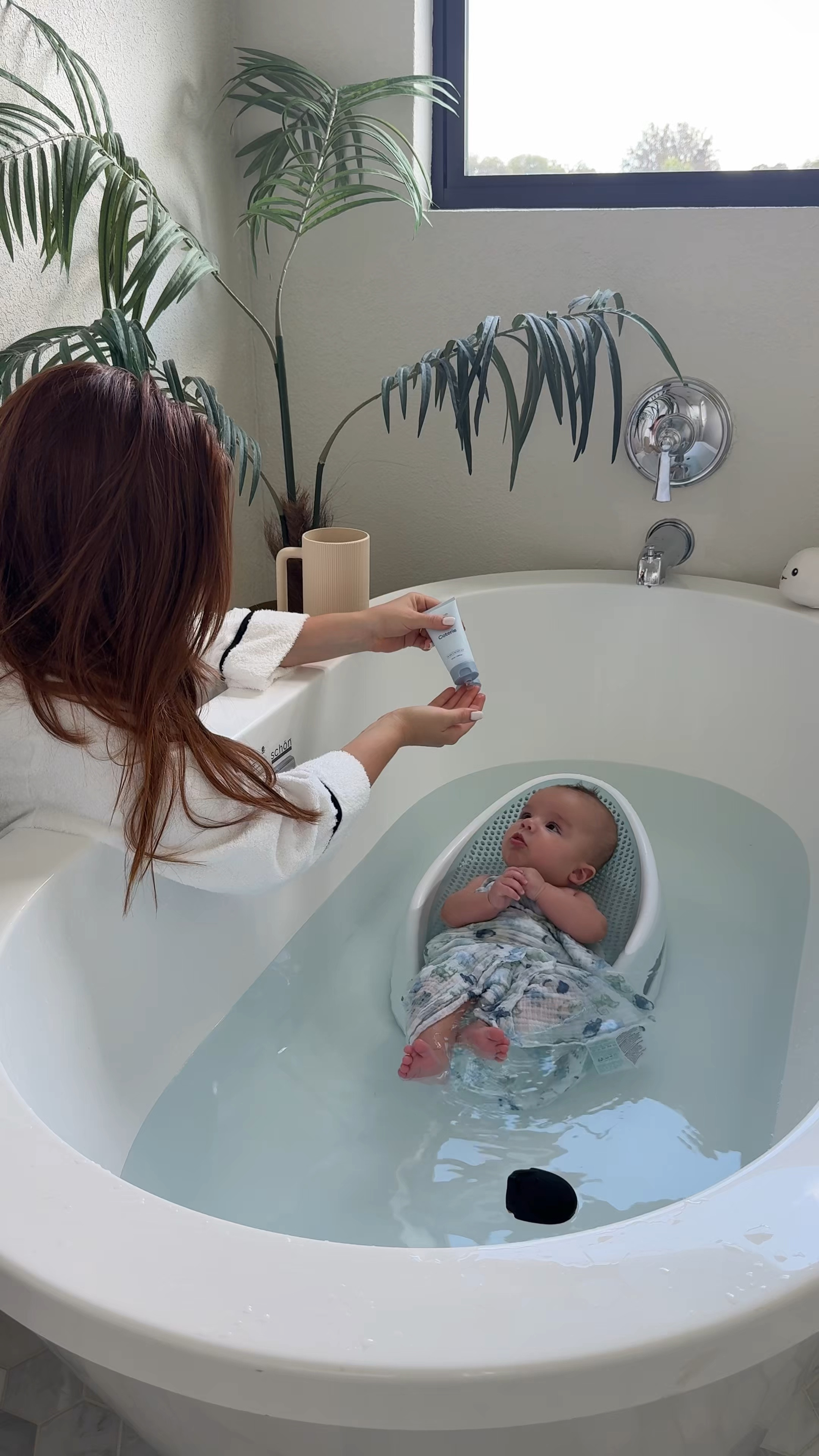 My baby's first Spa at home 🫧🤍

#LTKBump #LTKKids #LTKBaby