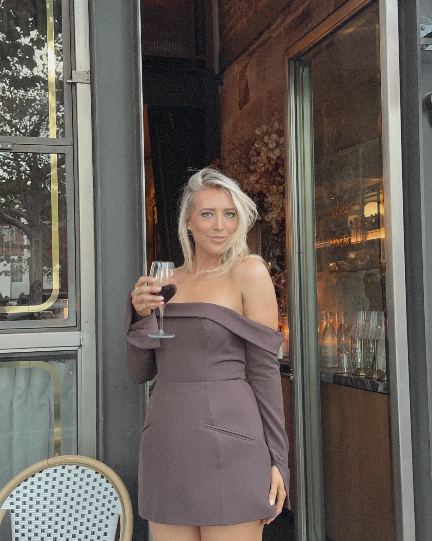 Cute mini chocolate dress with structured silhouette wearing size 10

#LTKdresses #LTKaustralia #LTKworkwear