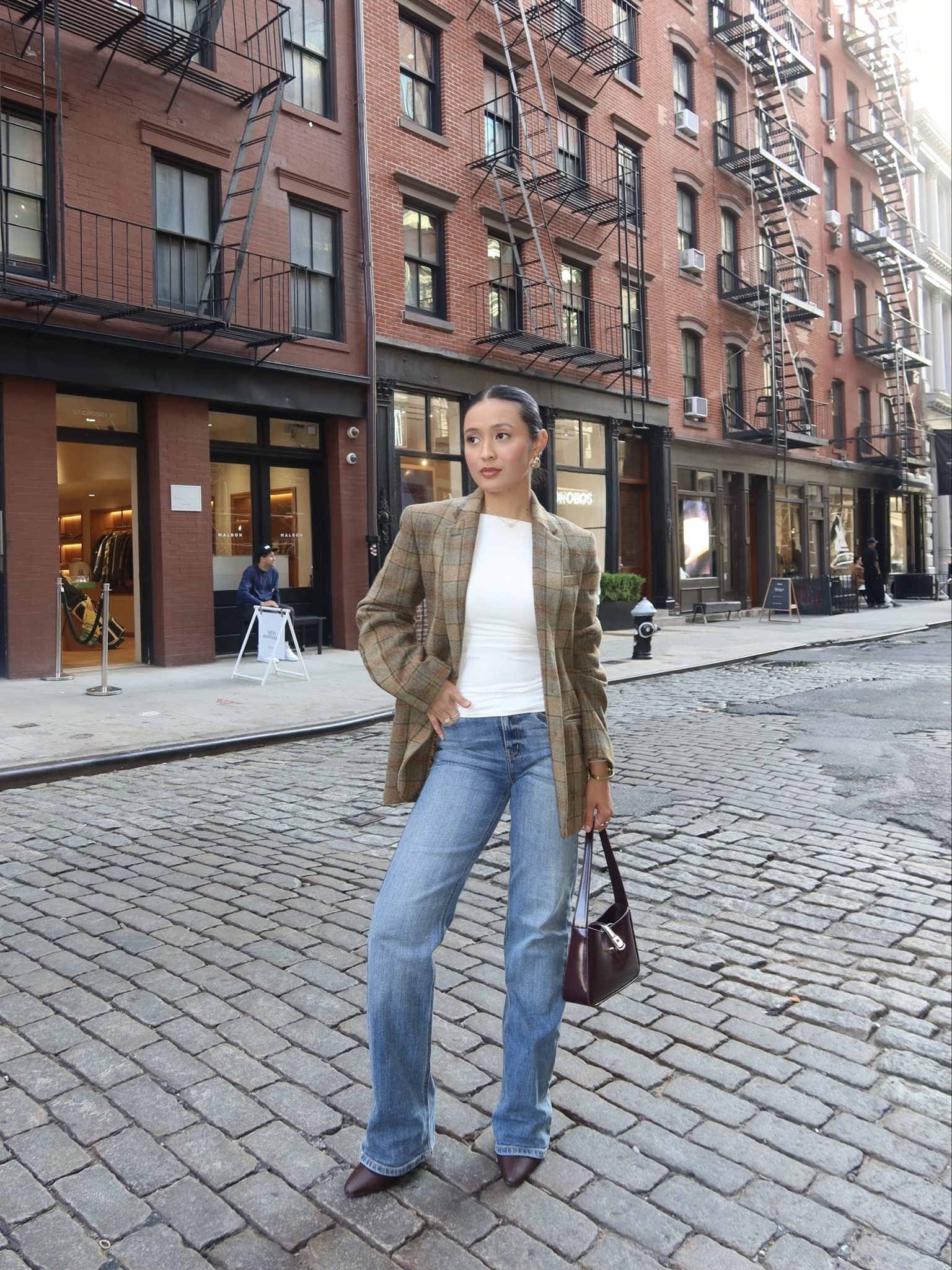 blazer is thrifted vintage ralph lauren but linking something similar!

#LTKSeasonal