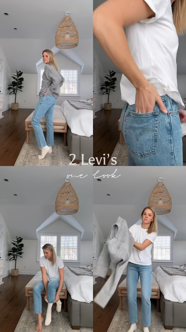 2 pairs of Levi’s, 1 look. Sharing two styles I’ve been loving: the 501 Originals and the Low Loose Jean. I went TTS in both (26x30) and have been pleasantly surprised by how comfortable the lower rise fits are 👖 never thought I’d say that! And honestly, @Levi’s are classics for a reason — they withstand the test of time and they’re easy on the budget. Both pairs are currently under $100 and 30% off, and I topped the look with a barn trench that pulls everything together.
•501 Originals in Hollow Days - Light Wash
•Low Loose Jean in that’s fashion light wash
•Bree Barn Trench Coat, size XS

 #LevisPartner


#LTKFindsUnder100 #LTKSaleAlert
