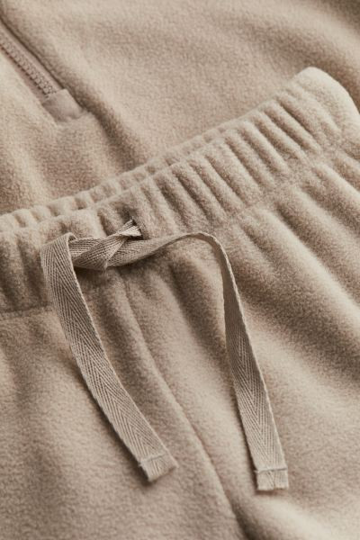 2-piece Fleece Set - Beige - Kids | H&M US | H&M (US + CA)