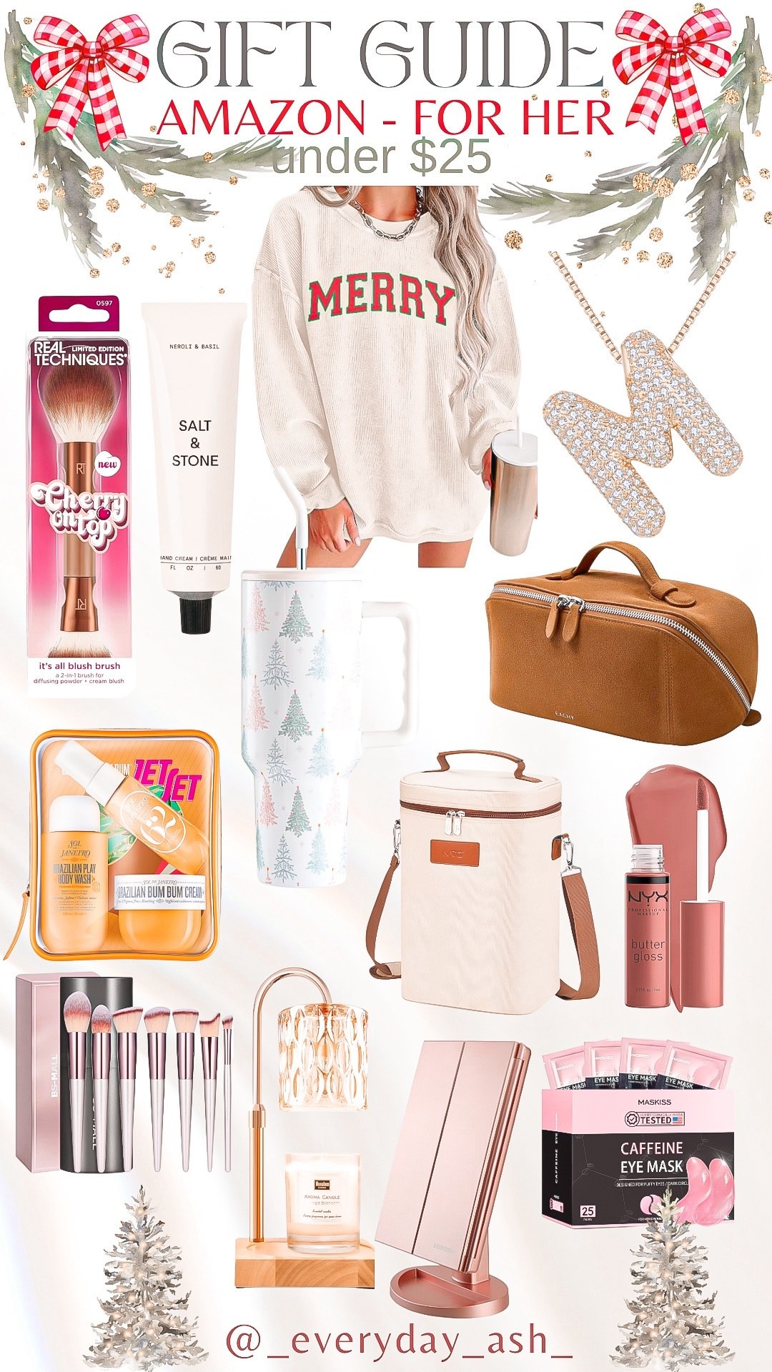 Amazon // for her under $25🎁🎄

Gifts for her, Amazon gifts, women’s fashion, Amazon fashion, stocking stuffers, beauty finds 

#LTKGiftGuide #LTKHoliday #LTKBeauty