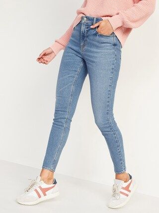 High-Waisted Rockstar Super Skinny Jeans for Women | Old Navy (US)