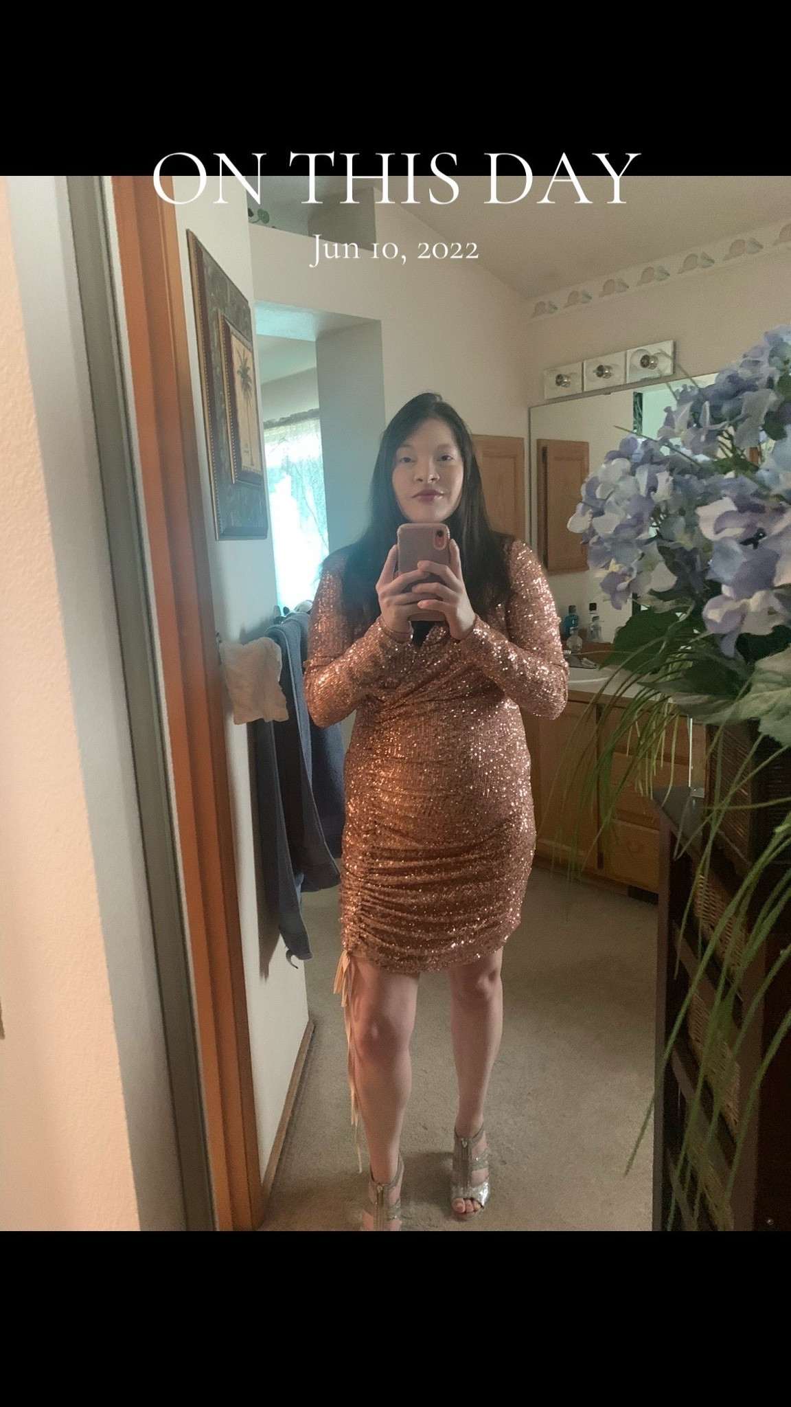 Im still obsessed with this BeBe Sequins Dress and those Silver Sparkly heels from @Michael Kors US I made this look for a fashion competition from Glamhive! It was so fun!

#LTKdayinmylife #LTKootd #LTKstorytime