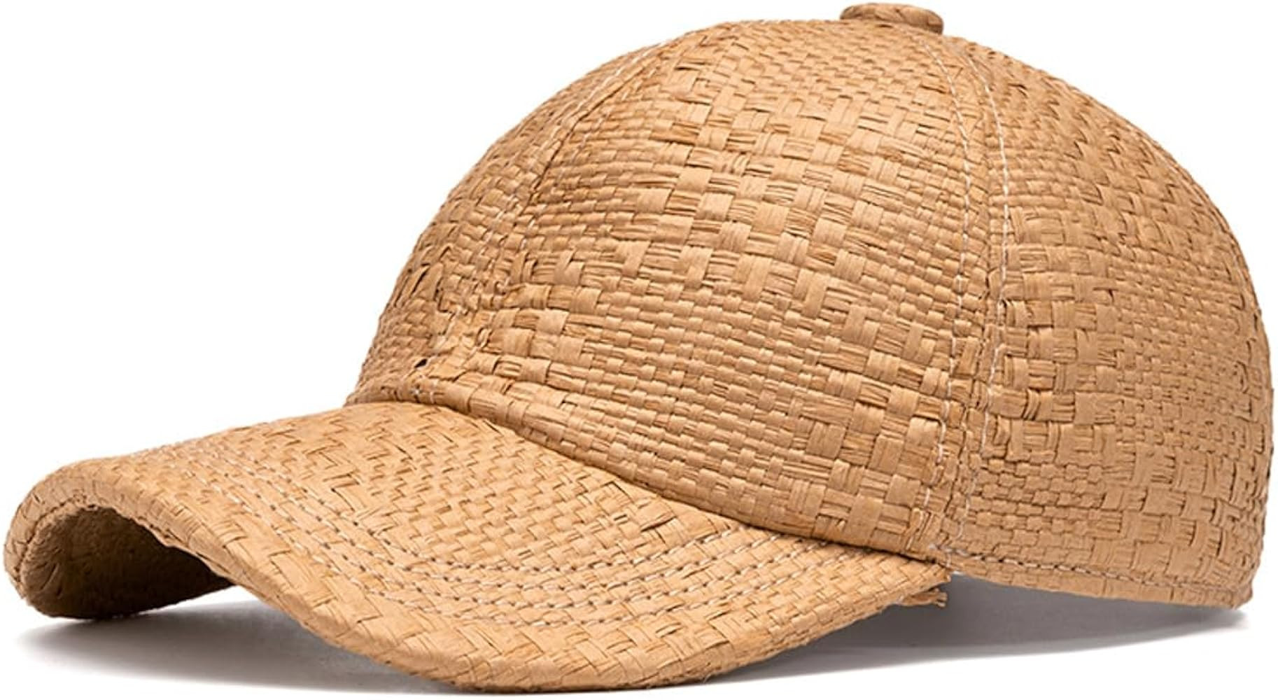 Retro Straw Baseball Cap Mens Straw Cap Breathable Summer Paperstraw Crochet Baseball Hat Ballcap... | Amazon (US)