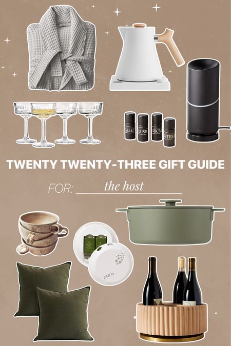Gift guide for the host or hostess! Don’t forget something special for the host this year- these hostess gifts are perfect no matter what you’re celebrating!

Gift guide, gift ideas for her, gift ideas for him, holiday shopping, holiday gifts, hostess gift guide, Gift ideas for the host
Dressupbuttercup.com
Dress up butter cup 

#LTKGiftGuide #LTKSeasonal #LTKhome