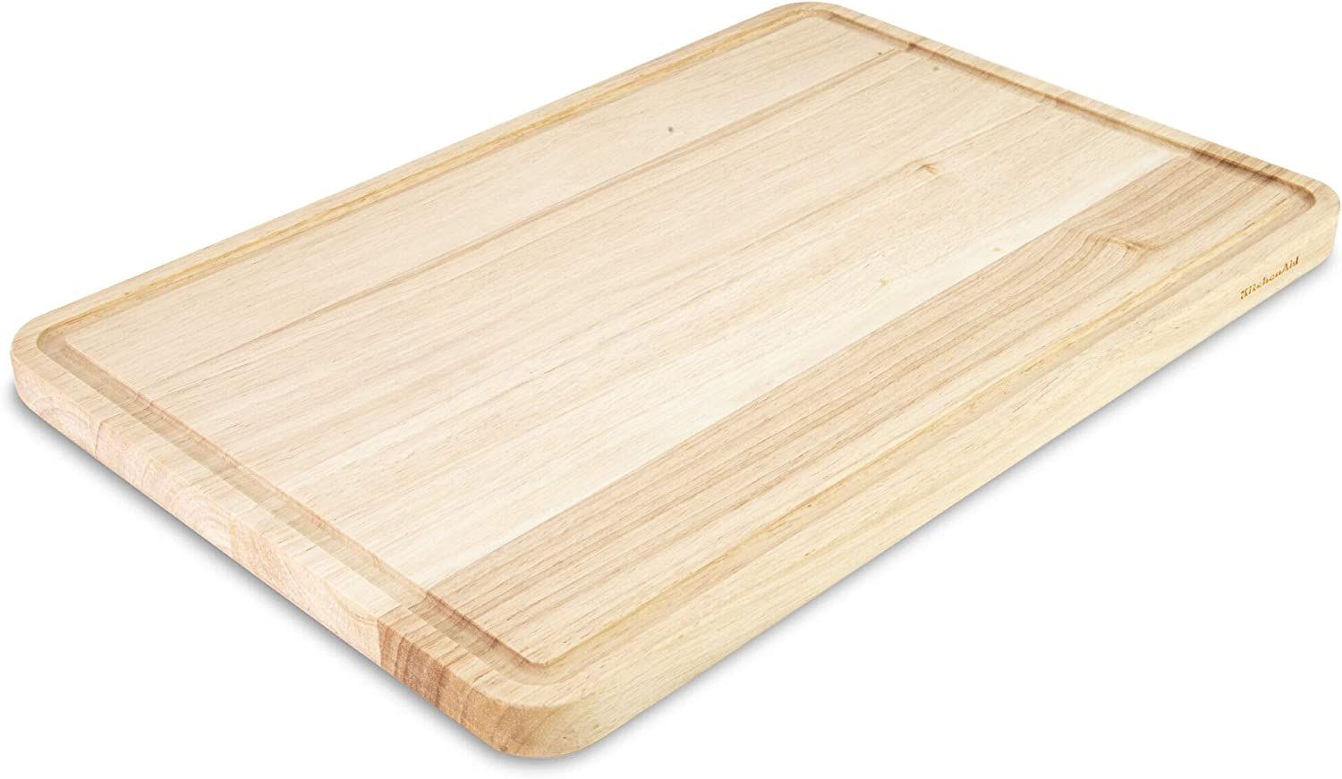 KitchenAid Classic Wood Cutting Board, 12x18-Inch, Natural | Amazon (US)