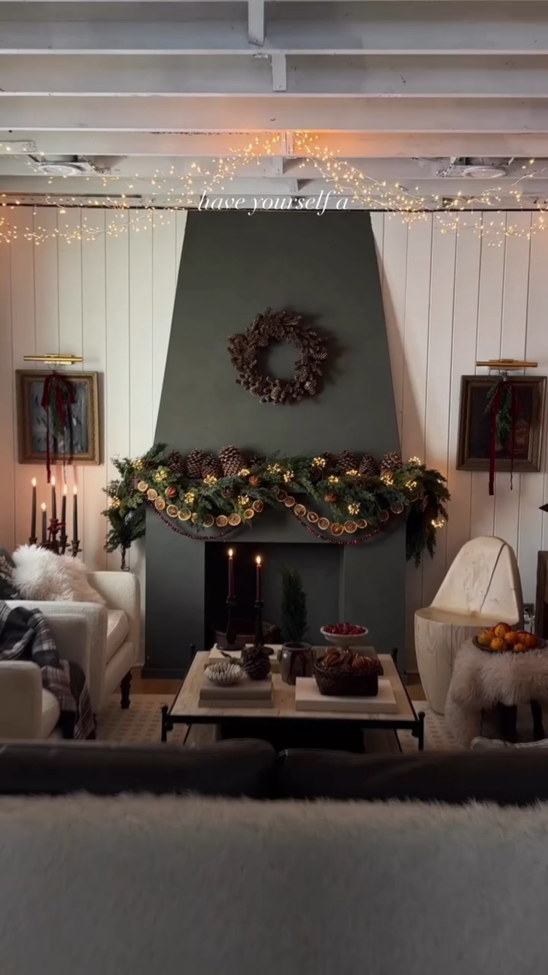 Finished the living room with over a week to spare 🥹🍊 she’s so cozy! can you tell we watched Little Women while decorating? Can’t wait to show you guys the tree! 

#christmashome #christmasdecor

#LTKSeasonal #LTKHoliday #LTKHome