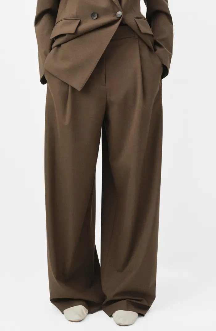 Selection Pleated Wide Leg Pants | Nordstrom