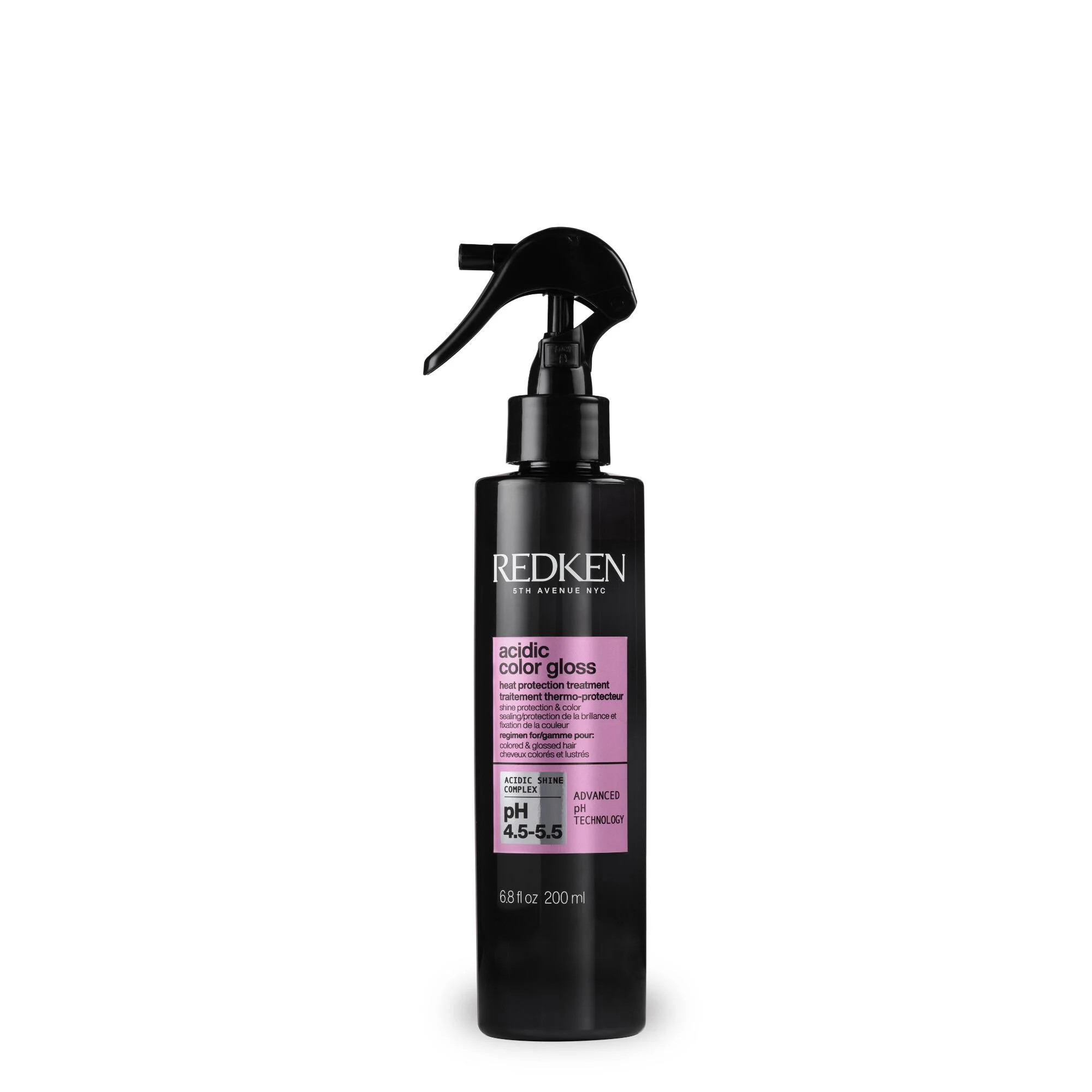 Acidic Color Gloss Heat Protection Leave-In Treatment for Added Shine | Redken | Redken