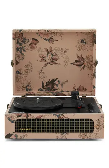Crosley Radio Voyager Bluetooth® Record Player in Floral at Nordstrom Rack | Nordstrom Rack