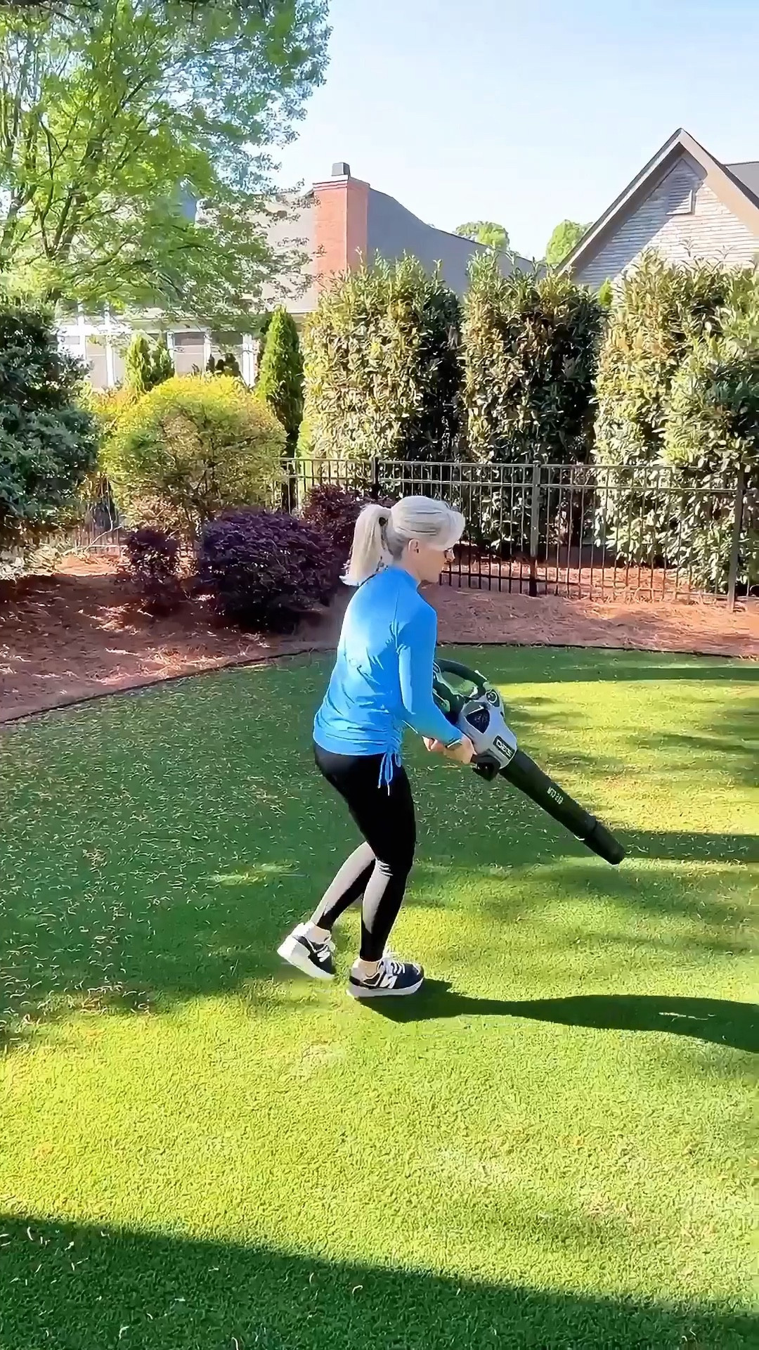 #ad This handheld leaf blower from @lowes  just earned the Porch Daydreamer seal of approval.
From tackling a massive amount of tree debris on my turf lawn and pollen off my patio furniture this battery operated blower does it all. Lightweight, long battery life, and just as powerful as gas.💪 No cord required!
The best part is it’s on sale during Lowe’s Springfest 🌸🌿! Grab it at the lowest prices of the season. 
#lowespartner #leafblower #blower #batterypowered

#LTKSeasonal #LTKSaleAlert #LTKHome