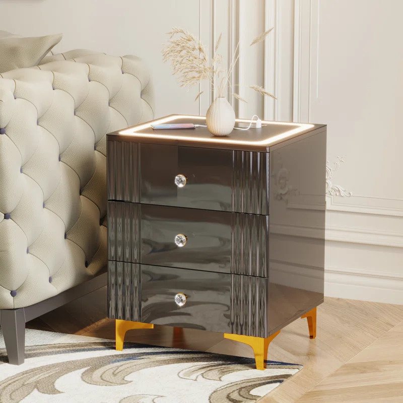 Chantale Manufactured Wood Nightstand | Wayfair North America