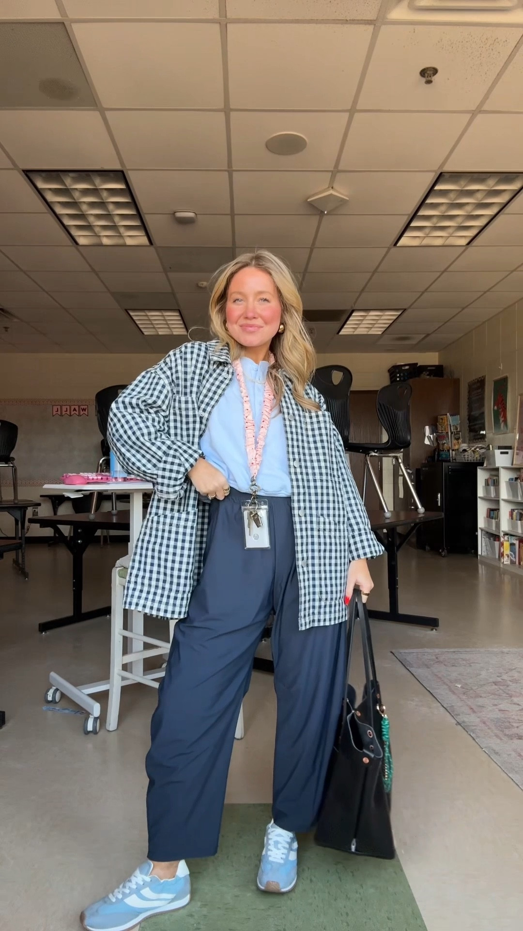 Wearing XS top and XS reg bottoms and small jacket 💕

#LTKPetite #LTKWorkwear #LTKootd