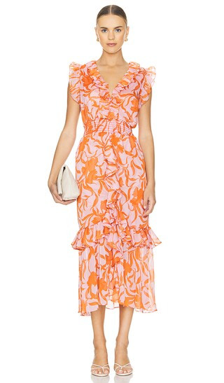 Kidada Dress in Atlas Flora Desert Rose | Revolve Clothing (Global)