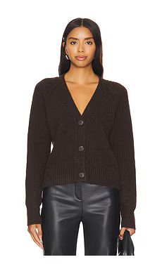 Steve Madden Beckie Cardigan in Chestnut from Revolve.com | Revolve Clothing (Global)